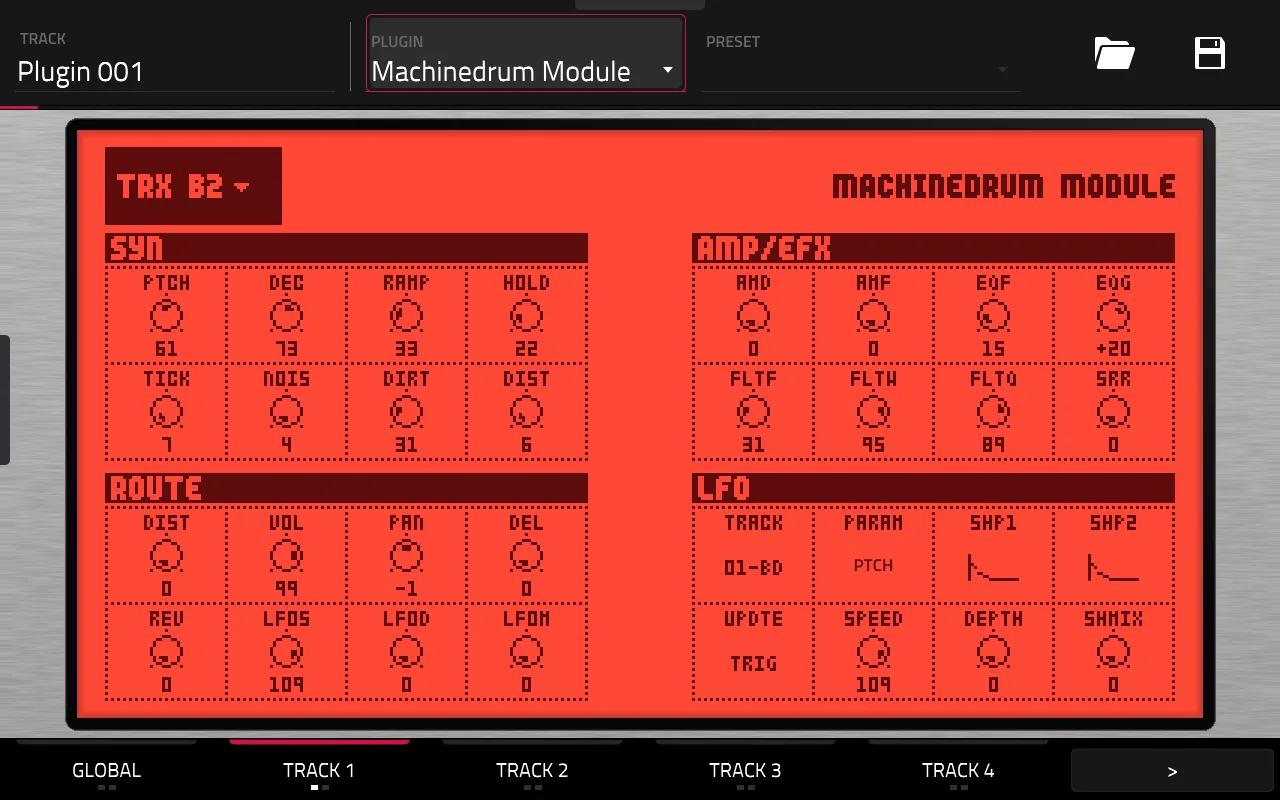 Machinemodule for MPC OS