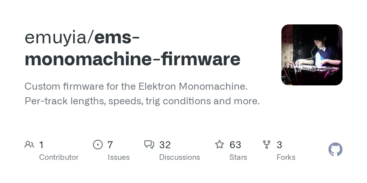 Em's Monomachine Firmware